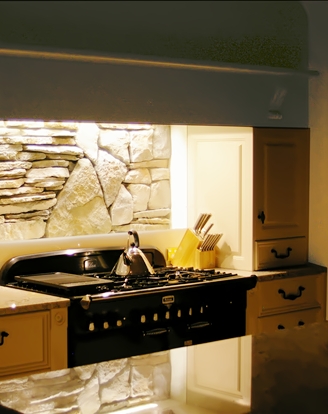Click here to learn more about the advantages and the disadvantages of toughened Glass Splashbacks